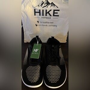 HIKE Footwear Black and Gold Women’s size 9/9.5